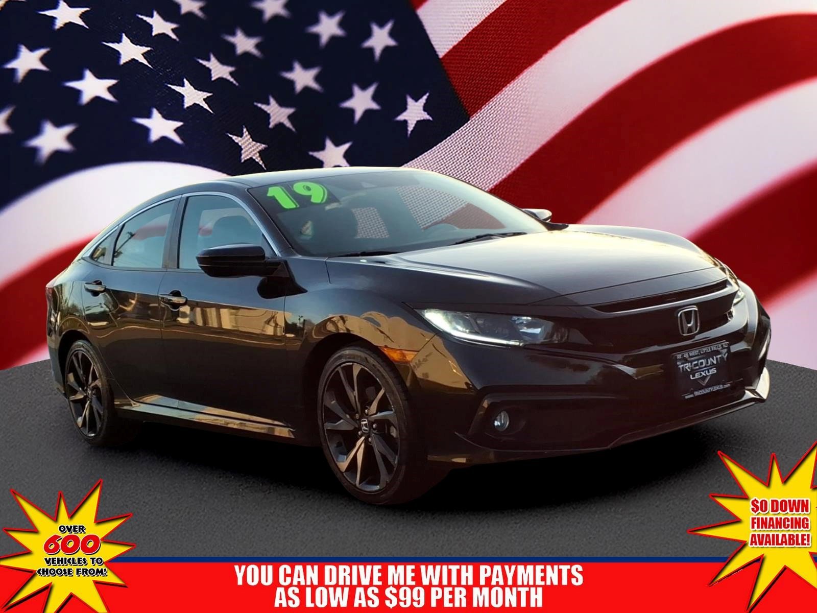 Used 2019 Honda Civic Sport image 1