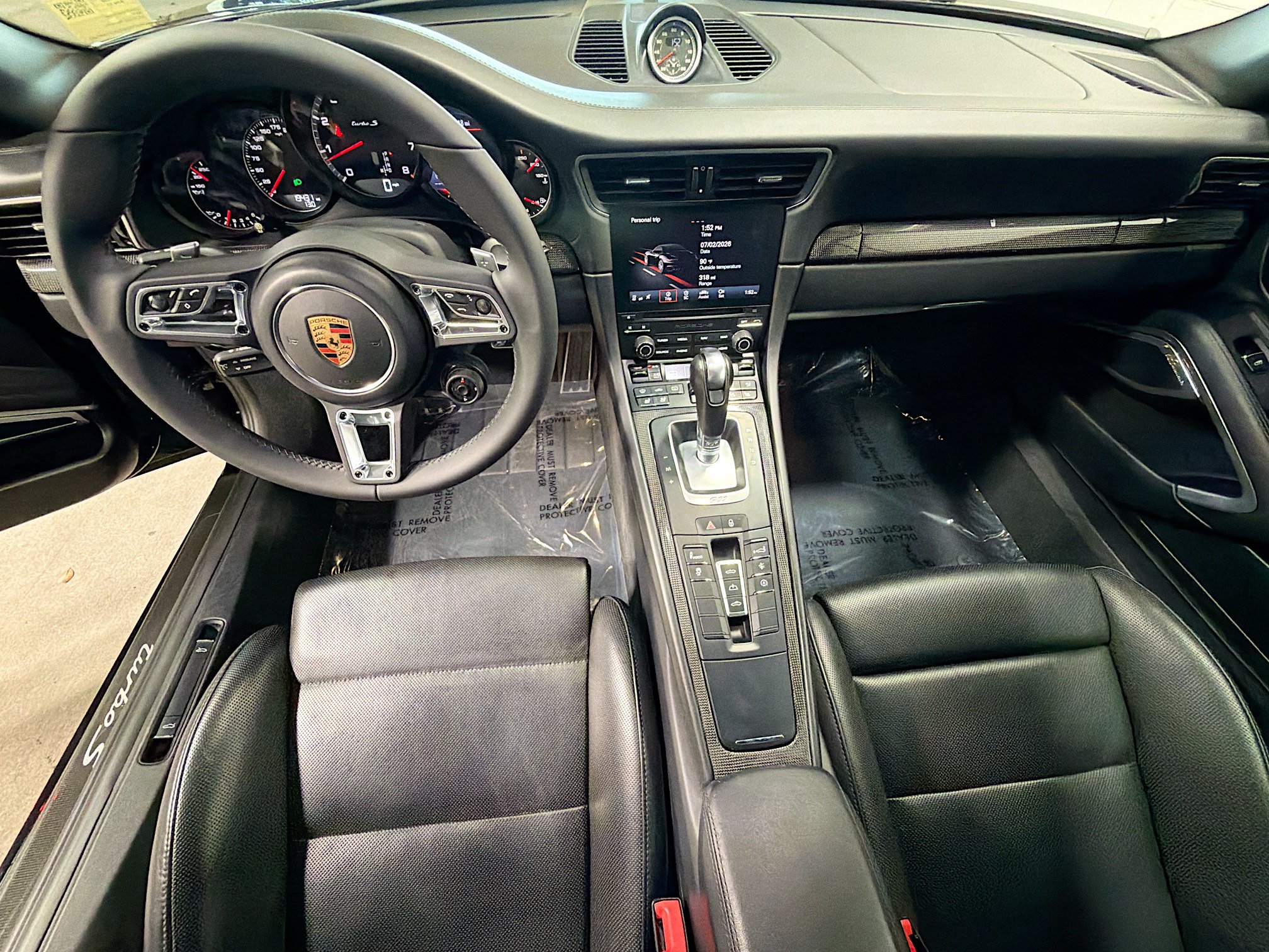 Certified 2019 Porsche 911 Turbo S AWD/4WD image 15