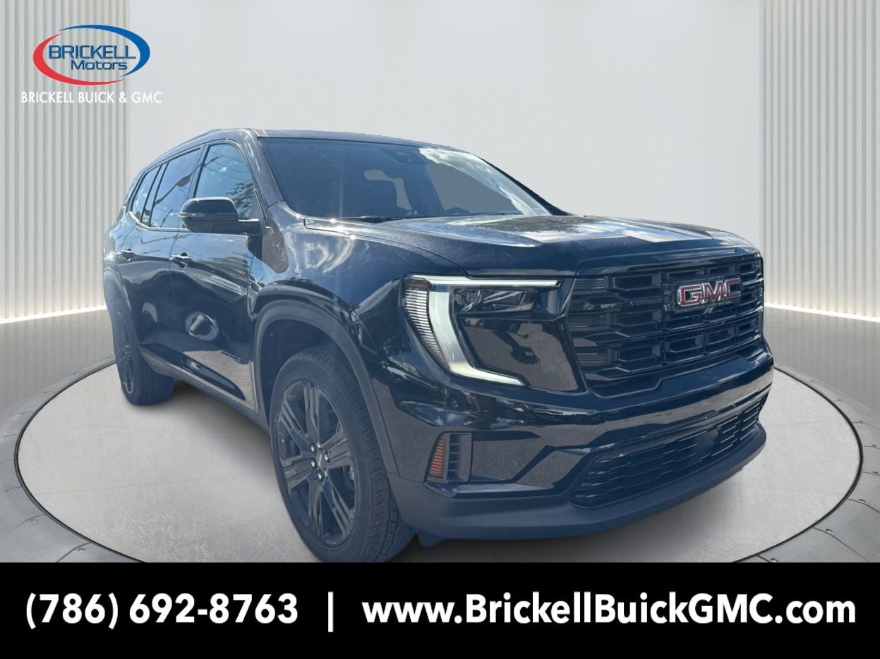 New 2025 GMC Acadia Elevation w/ Black Edition image 3