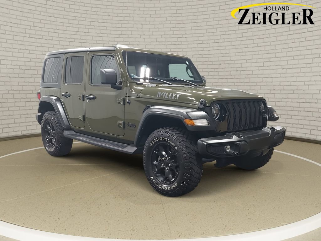 Used 2021 Jeep Wrangler Unlimited Sport image 3