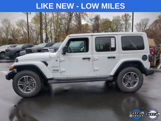Certified 2023 Jeep Wrangler Unlimited Sahara w/ LED Lighting Group AWD/4WD image 2