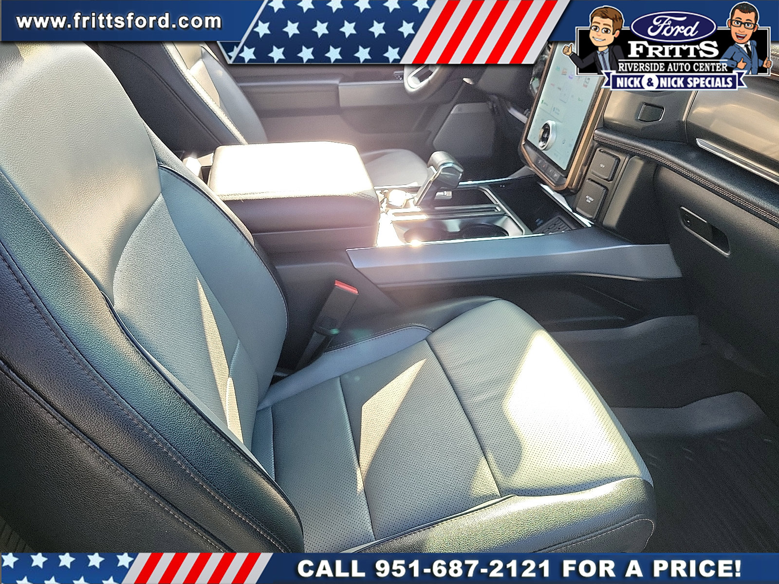 Certified 2023 Ford F150 Lightning Lariat w/ Equipment Group 511A High image 15