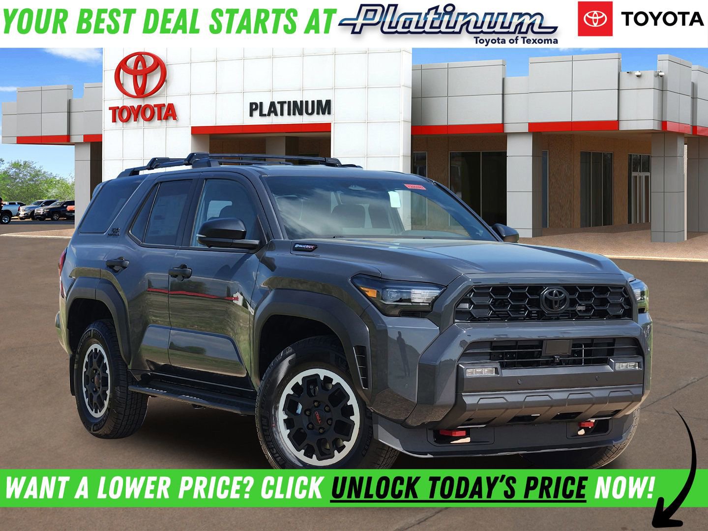 New 2026 Toyota 4Runner TRD Off-Road Premium w/ Tow Technology Package