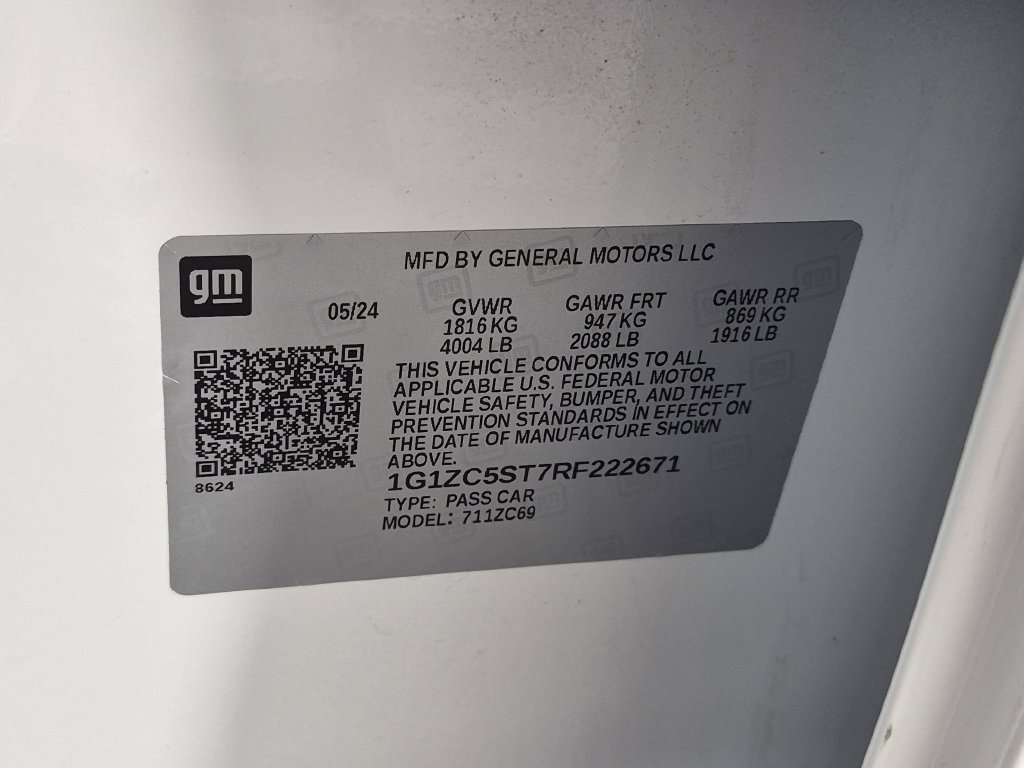 Used 2024 Chevrolet Malibu LS w/ Driver Confidence Package FWD image 39
