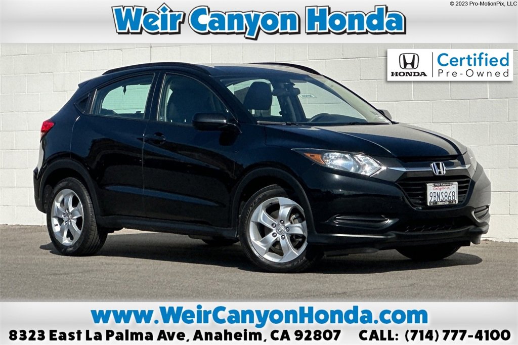 Used 2016 Honda HR-V LX