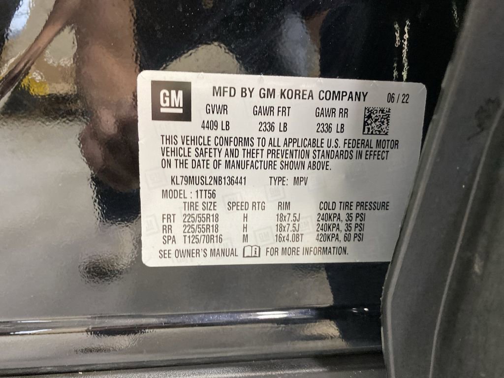 Certified 2022 Chevrolet TrailBlazer RS w/ Technology Package image 43