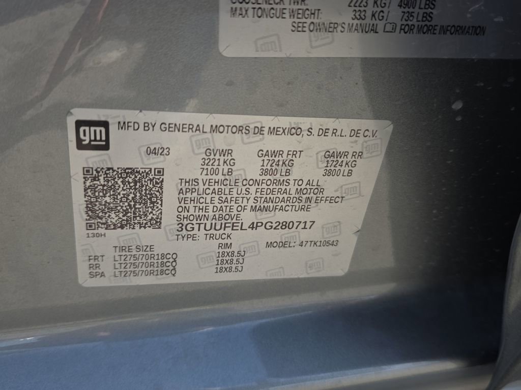 Used 2023 GMC Sierra 1500 AT4X w/ AT4X AEV Edition image 20