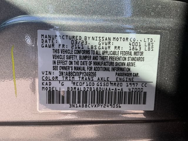Used 2023 Nissan Sentra SV w/ All-Weather Package FWD image 30