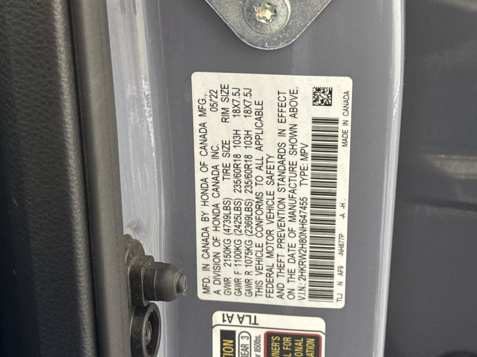 Used 2022 Honda CR-V EX-L image 28