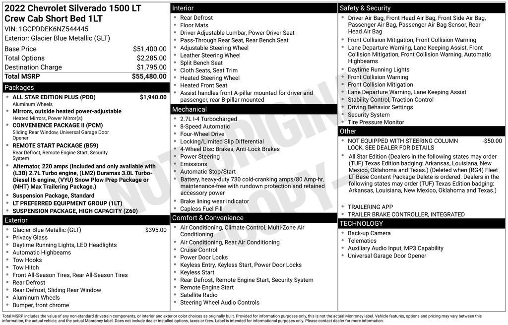 Certified 2022 Chevrolet Silverado 1500 LT w/ All Star Edition Plus image 4