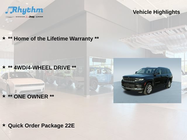 Used 2022 Jeep Grand Cherokee L Limited AWD/4WD image 5