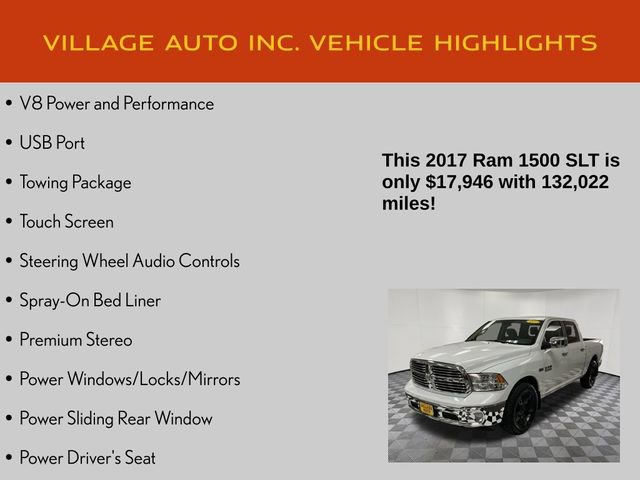 Used 2017 RAM 1500 Classic SLT w/ SLT Plus D￩cor Group image 7