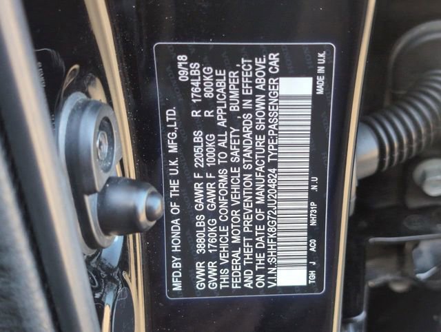 Used 2018 Honda Civic Type R image 32