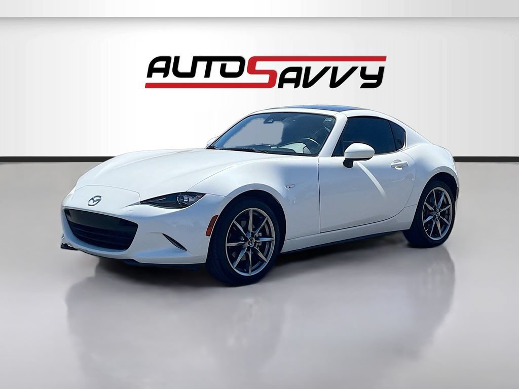 Used 2022 MAZDA MX-5 Miata RF Grand Touring w/ Weather Package RWD image 3