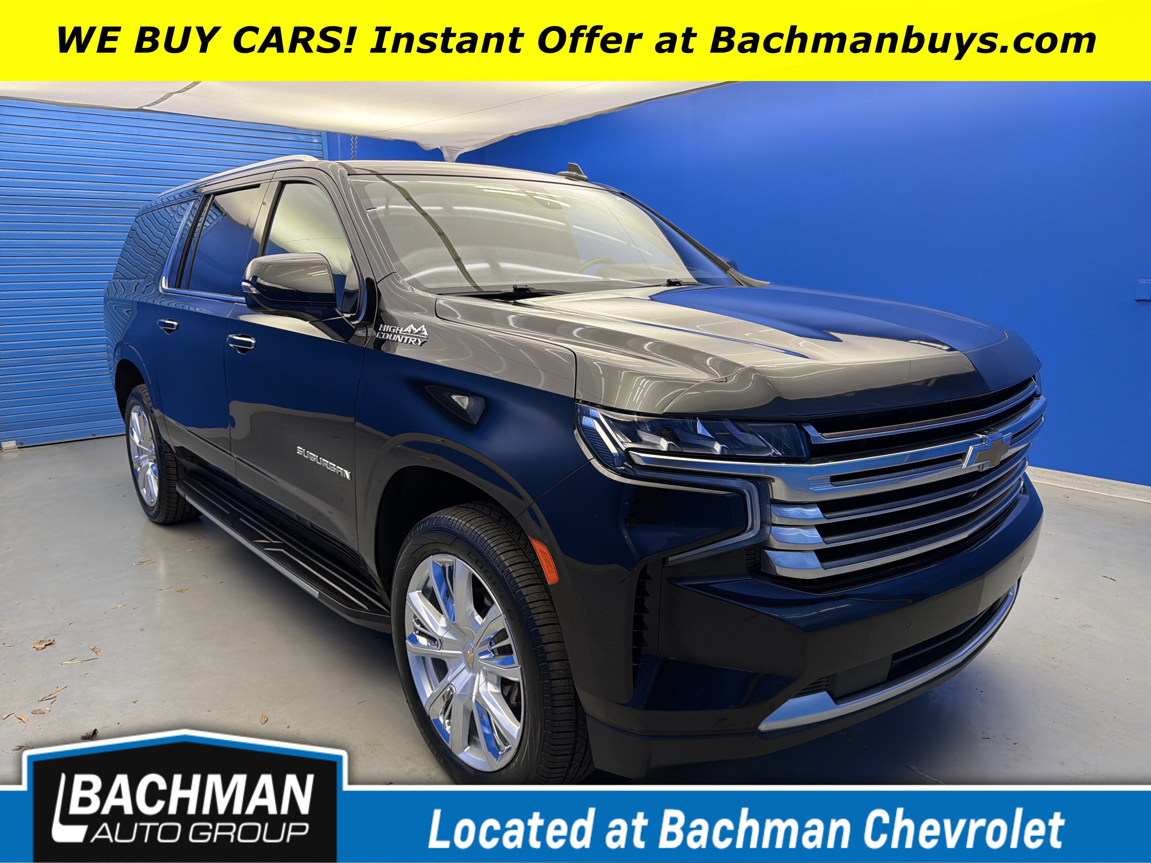 Used 2021 Chevrolet Suburban High Country