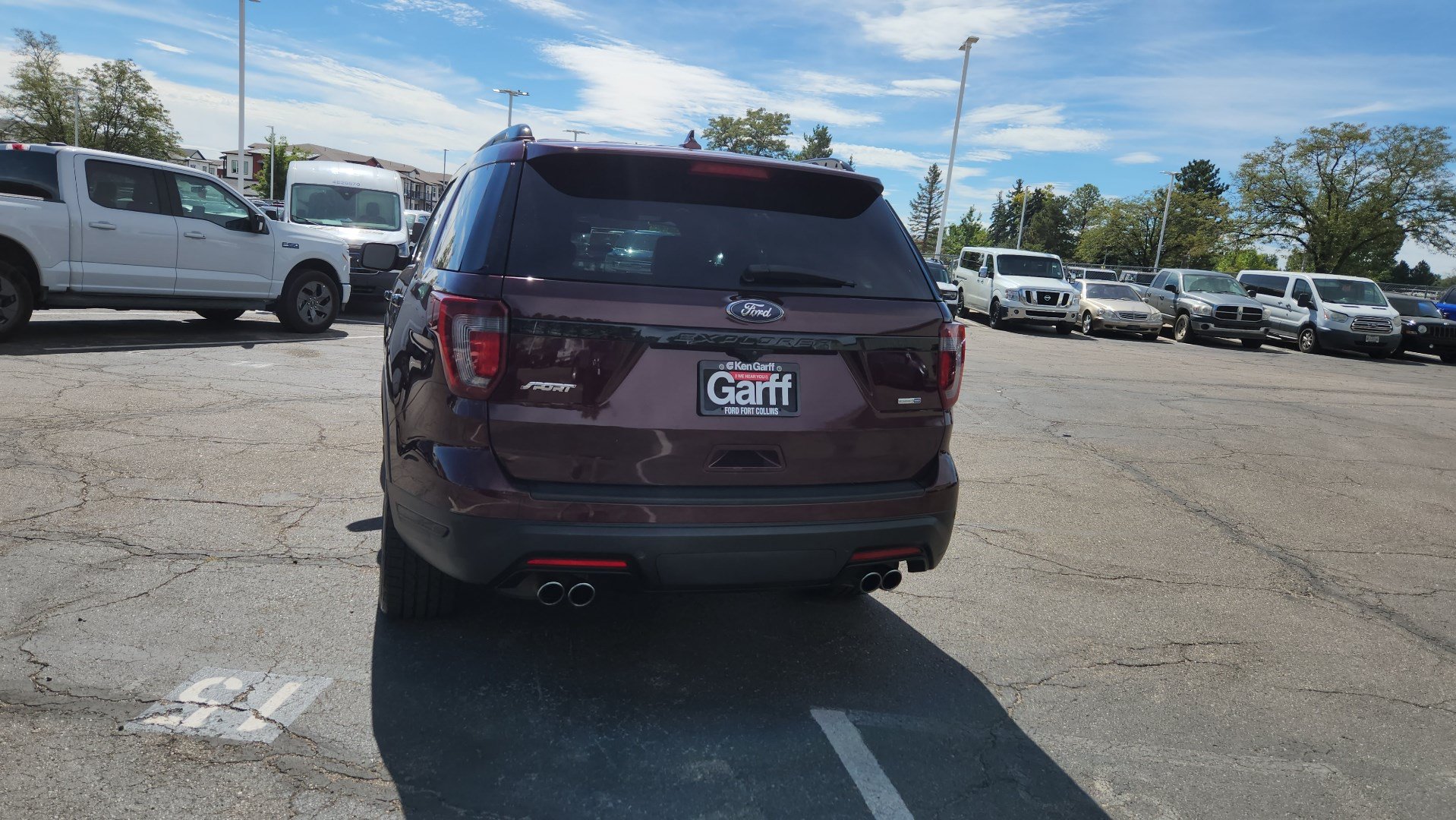 Certified 2019 Ford Explorer Sport w/ Equipment Group 401A AWD/4WD image 9