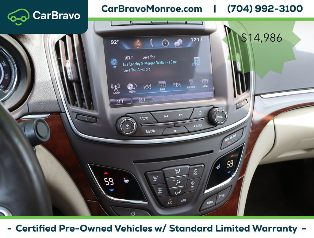 Certified 2017 Buick Regal Premium w/ Driver Confidence Package #1 FWD image 33