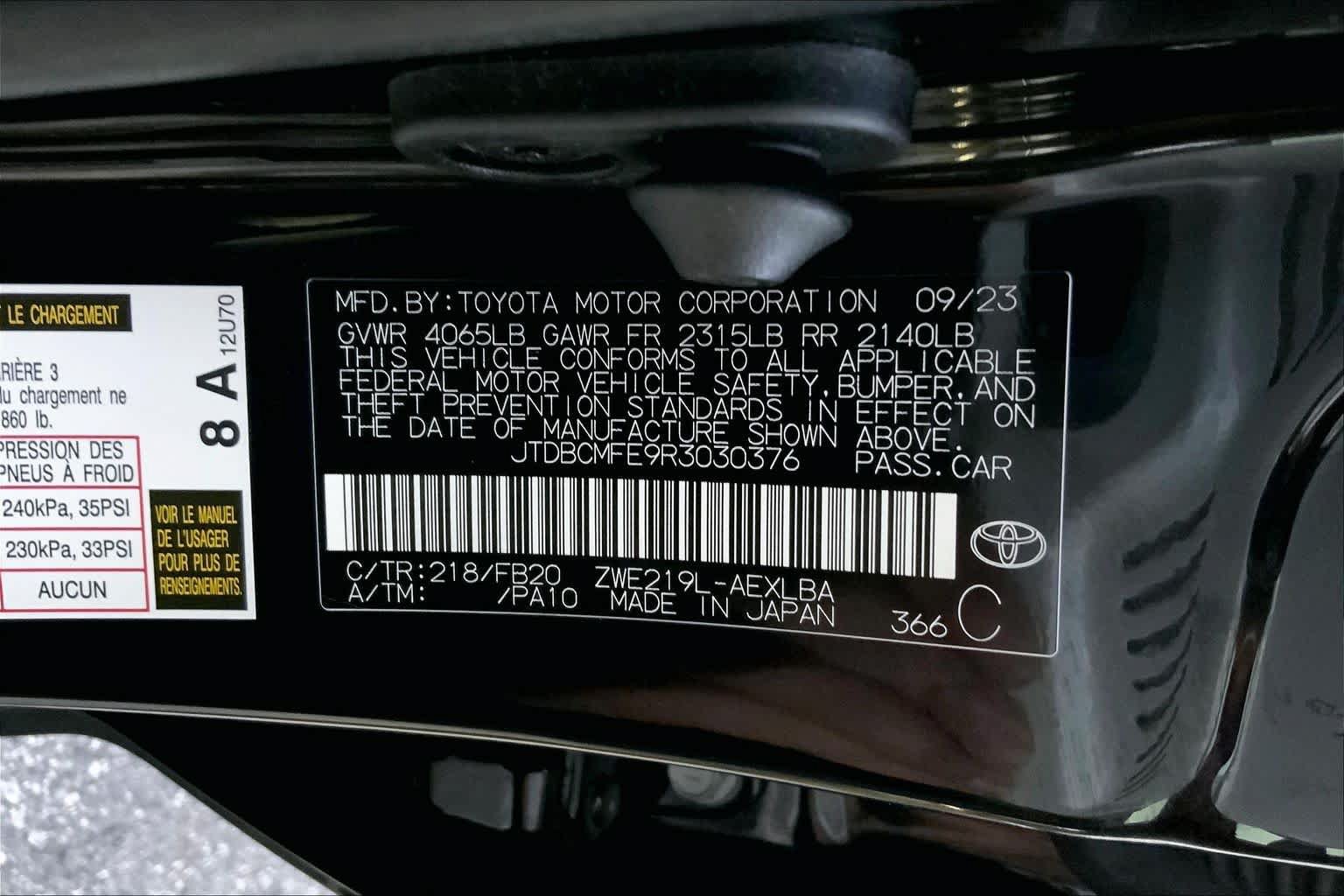 Used 2024 Toyota Corolla LE FWD image 29