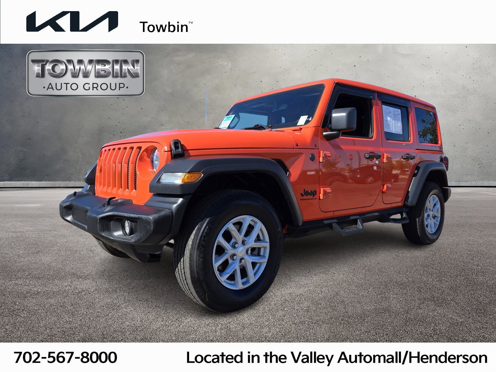 Used 2023 Jeep Wrangler Sport S w/ Sun And Sound Package