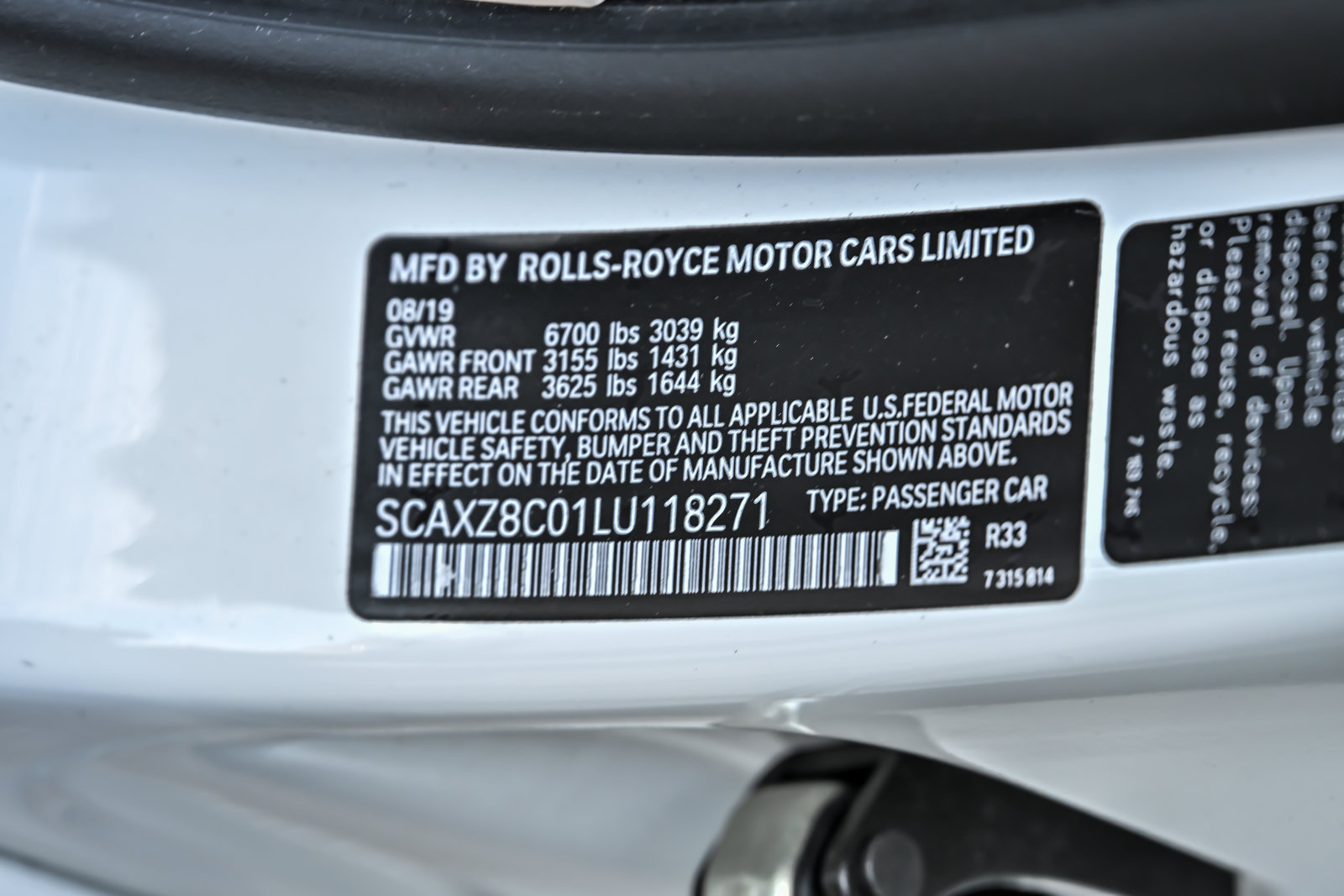 Used 2020 Rolls-Royce Dawn RWD image 44