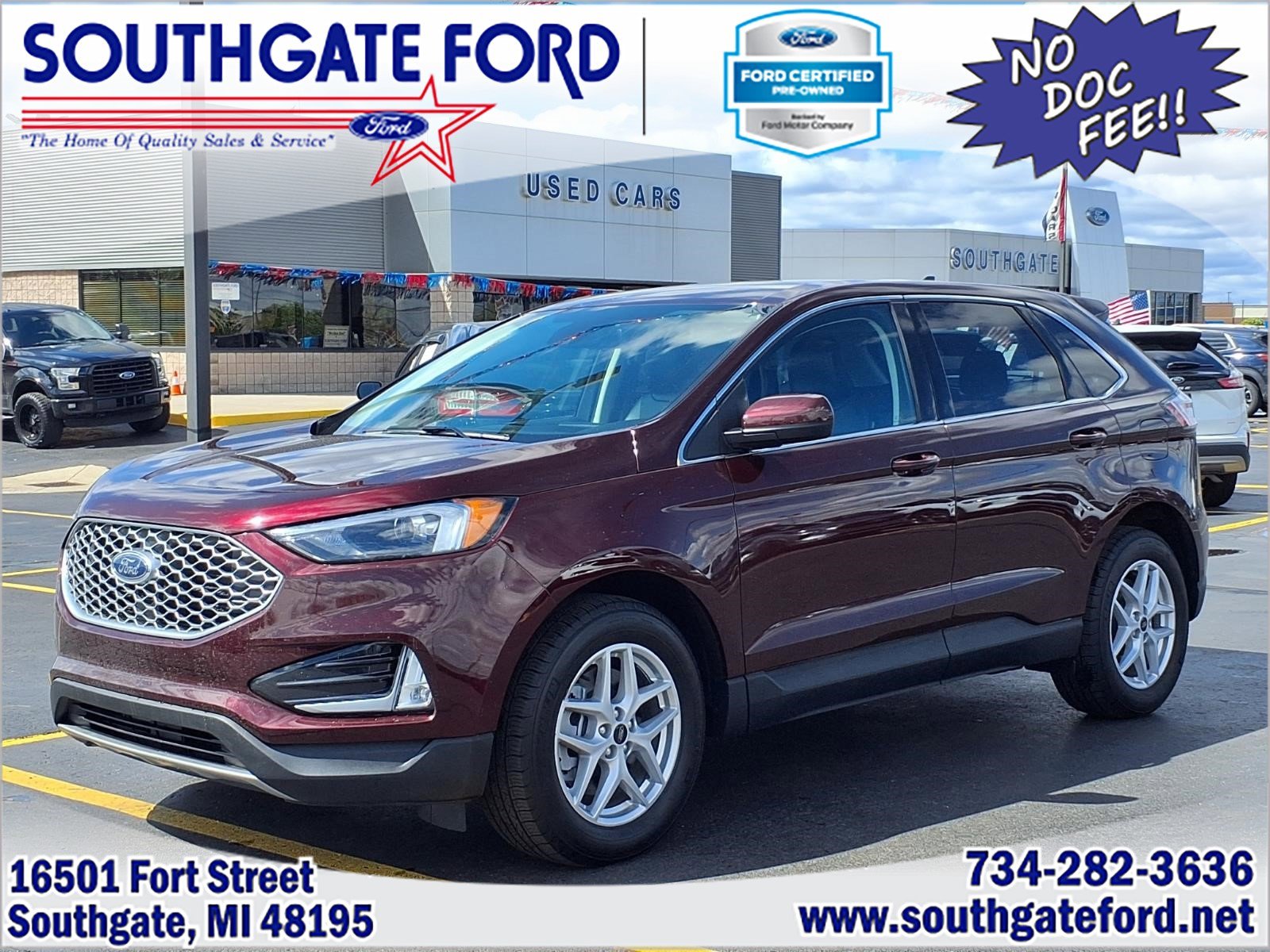 Used 2023 Ford Edge SEL w/ Convenience Package