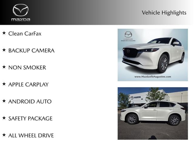 Certified 2025 MAZDA CX-5 AWD 2.5 S w/ Select Package image 2