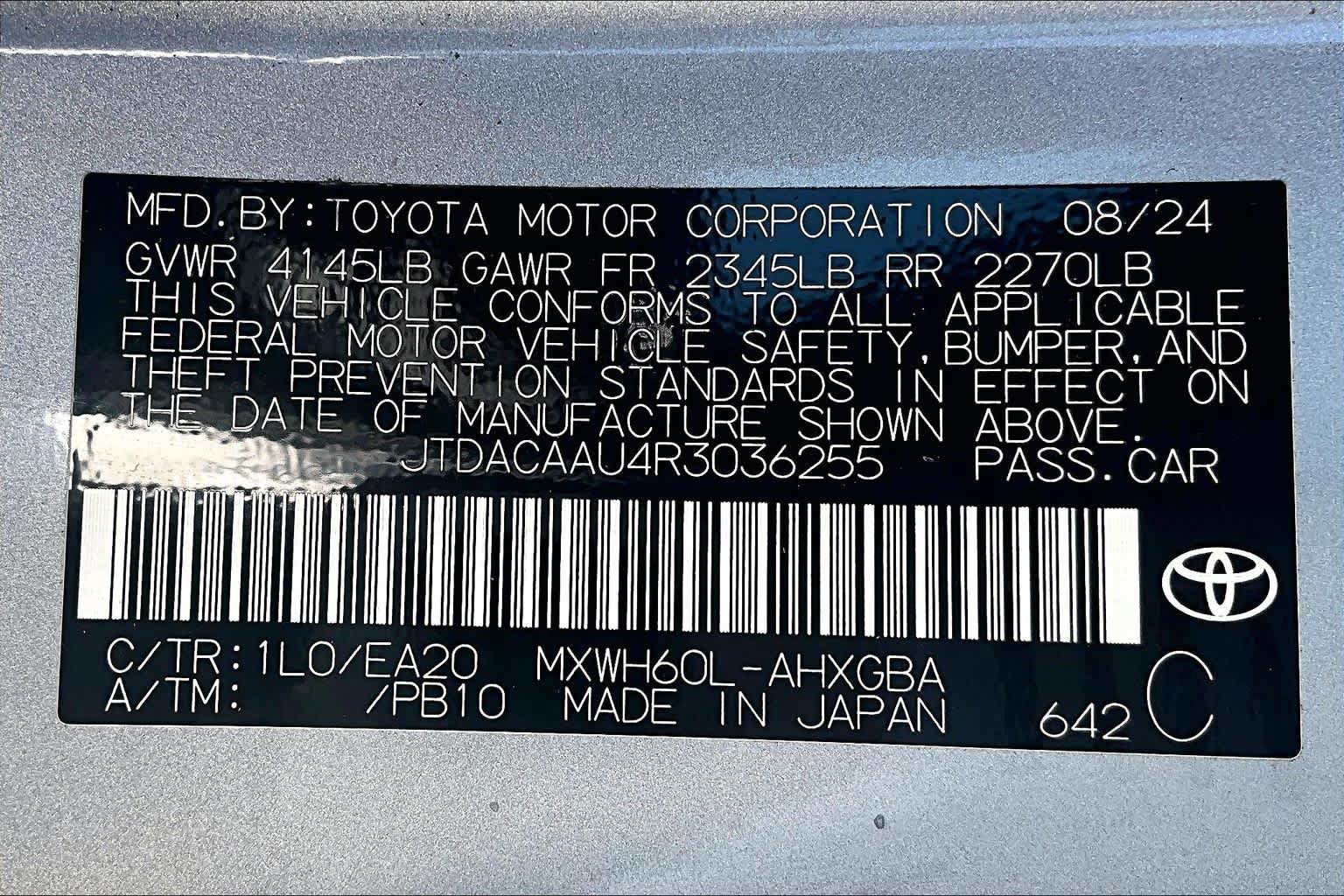 Used 2024 Toyota Prius XLE FWD image 36