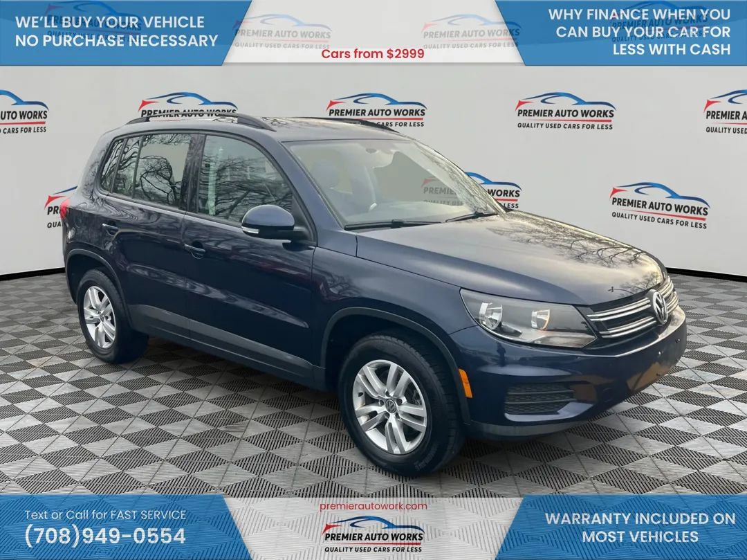 Used 2016 Volkswagen Tiguan S image 3