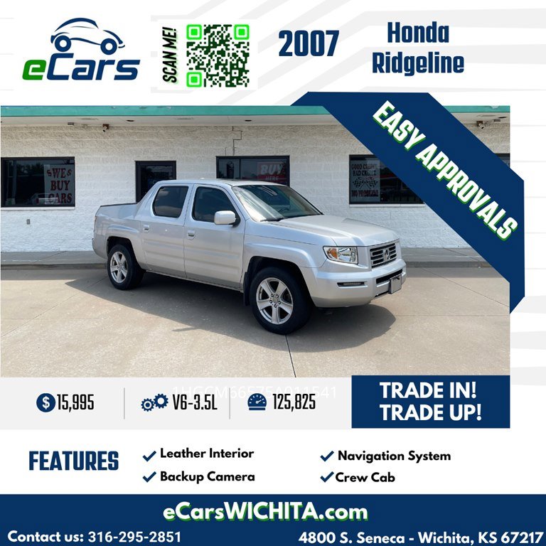 Used 2007 Honda Ridgeline RTL