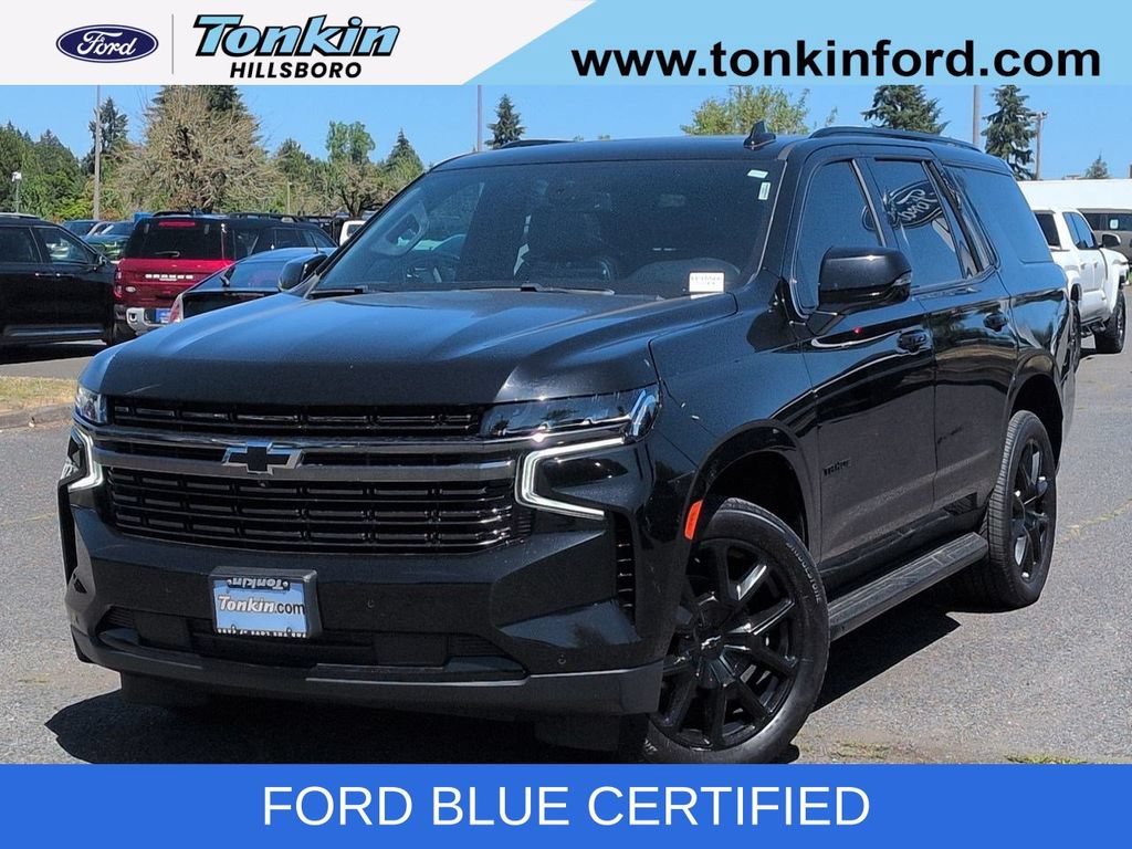 Used 2022 Chevrolet Tahoe RST w/ Sport Performance Package AWD/4WD image 1