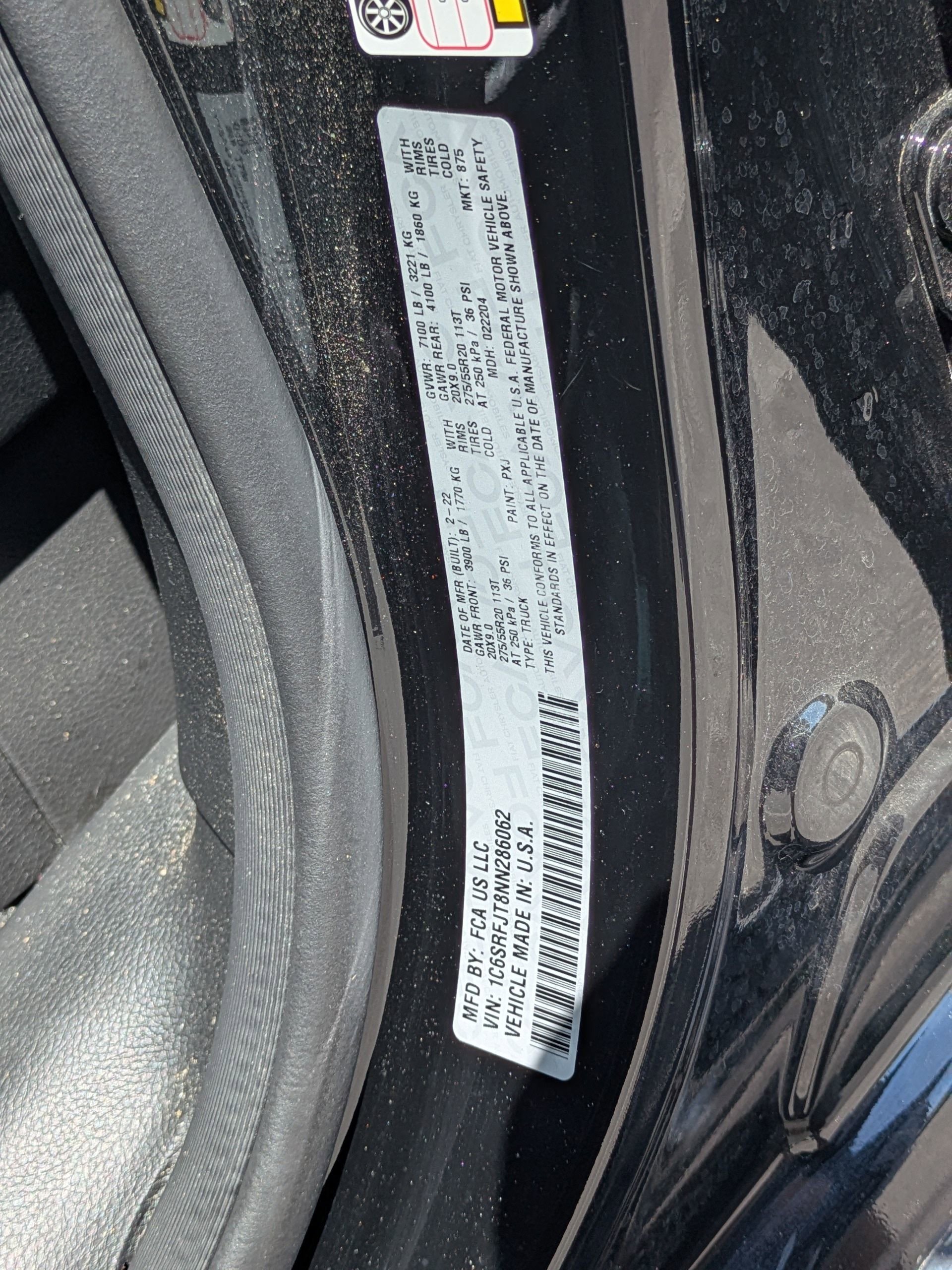 Used 2022 RAM 1500 Laramie w/ Sport Appearance Package AWD/4WD image 41