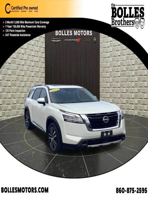 Used 2024 Nissan Pathfinder Platinum w/ Cargo Package AWD/4WD video 1