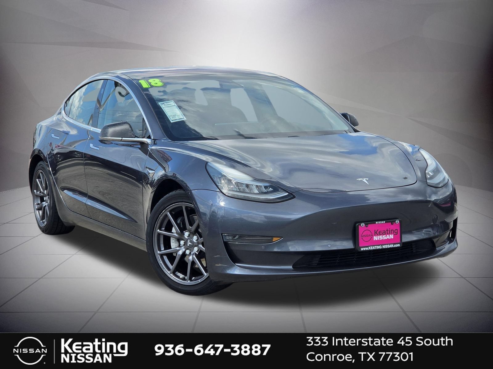 Used 2018 Tesla Model 3 Long Range AWD/4WD image 3