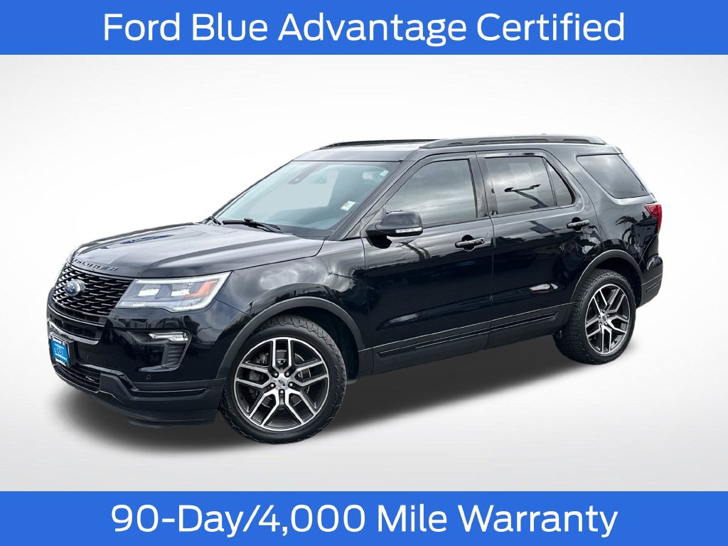 Certified 2019 Ford Explorer Sport w/ Equipment Group 401A AWD/4WD image 1