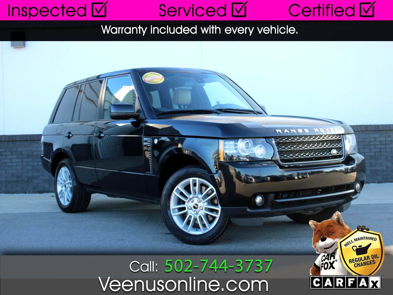 Used 2012 Land Rover Range Rover HSE