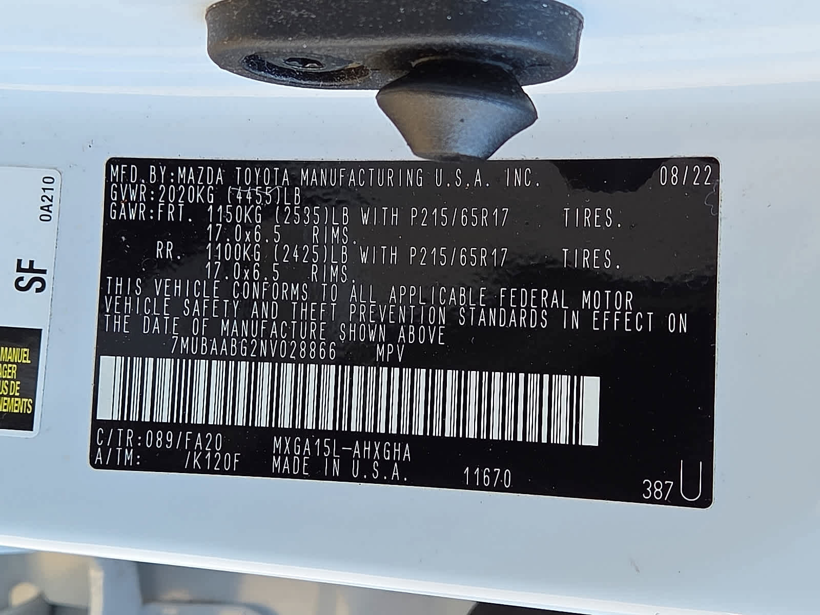 Certified 2022 Toyota Corolla Cross LE image 28