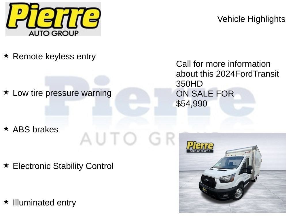 New 2024 Ford Transit 350 DRW w/ Interior Upgrade Package image 7