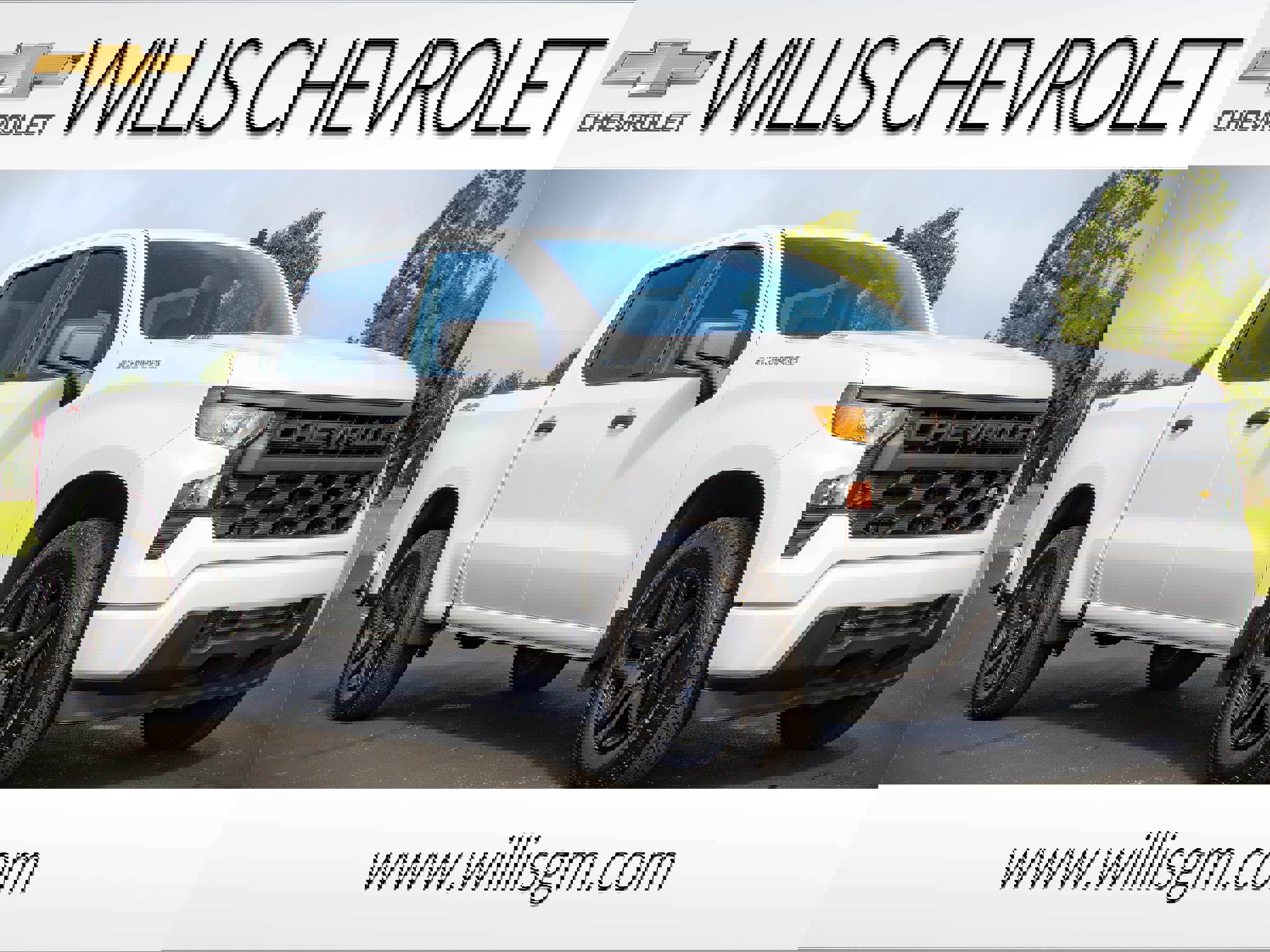 New 2026 Chevrolet Silverado 1500 Custom w/ Turbomax Blackout Package