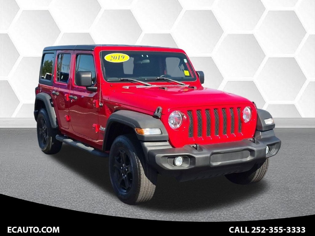 Used 2019 Jeep Wrangler Unlimited Sport S