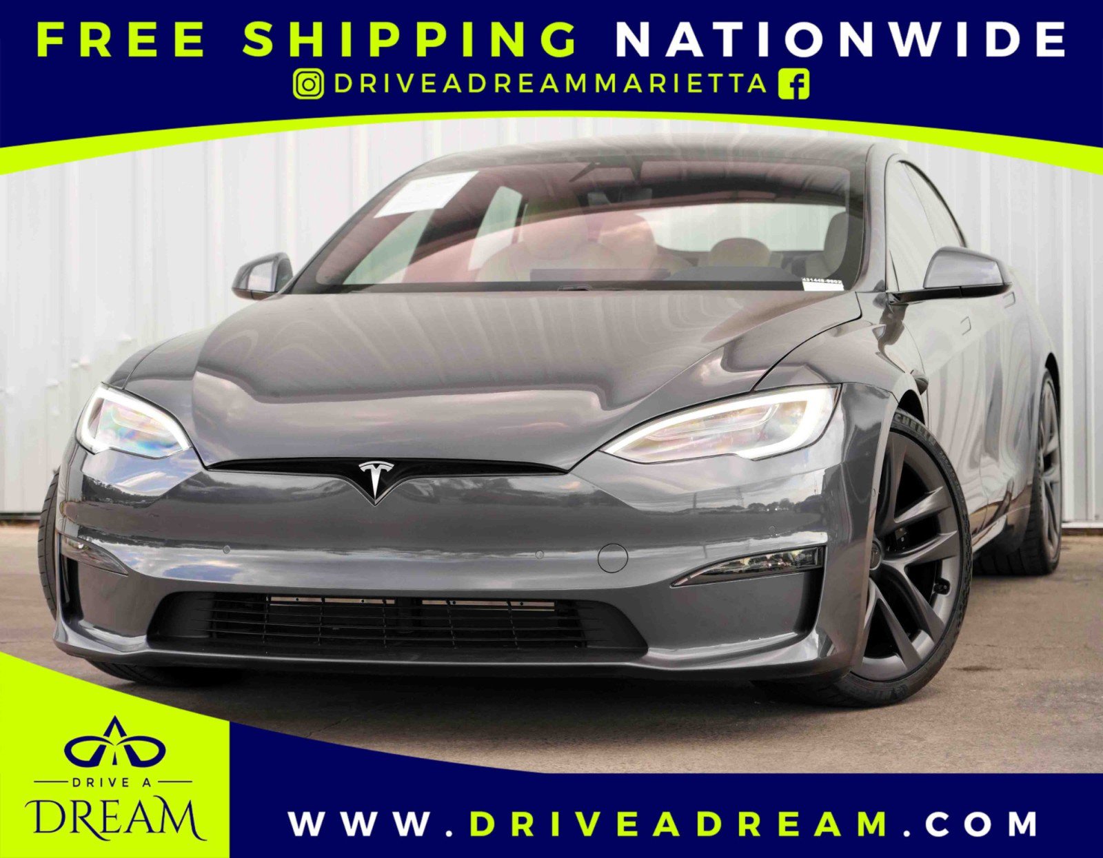 Used 2021 Tesla Model S Plaid image 1