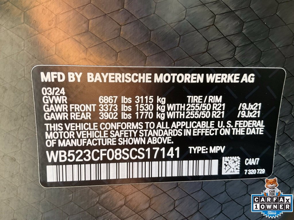 Used 2025 BMW iX xDrive50 w/ Premium Package AWD/4WD image 20