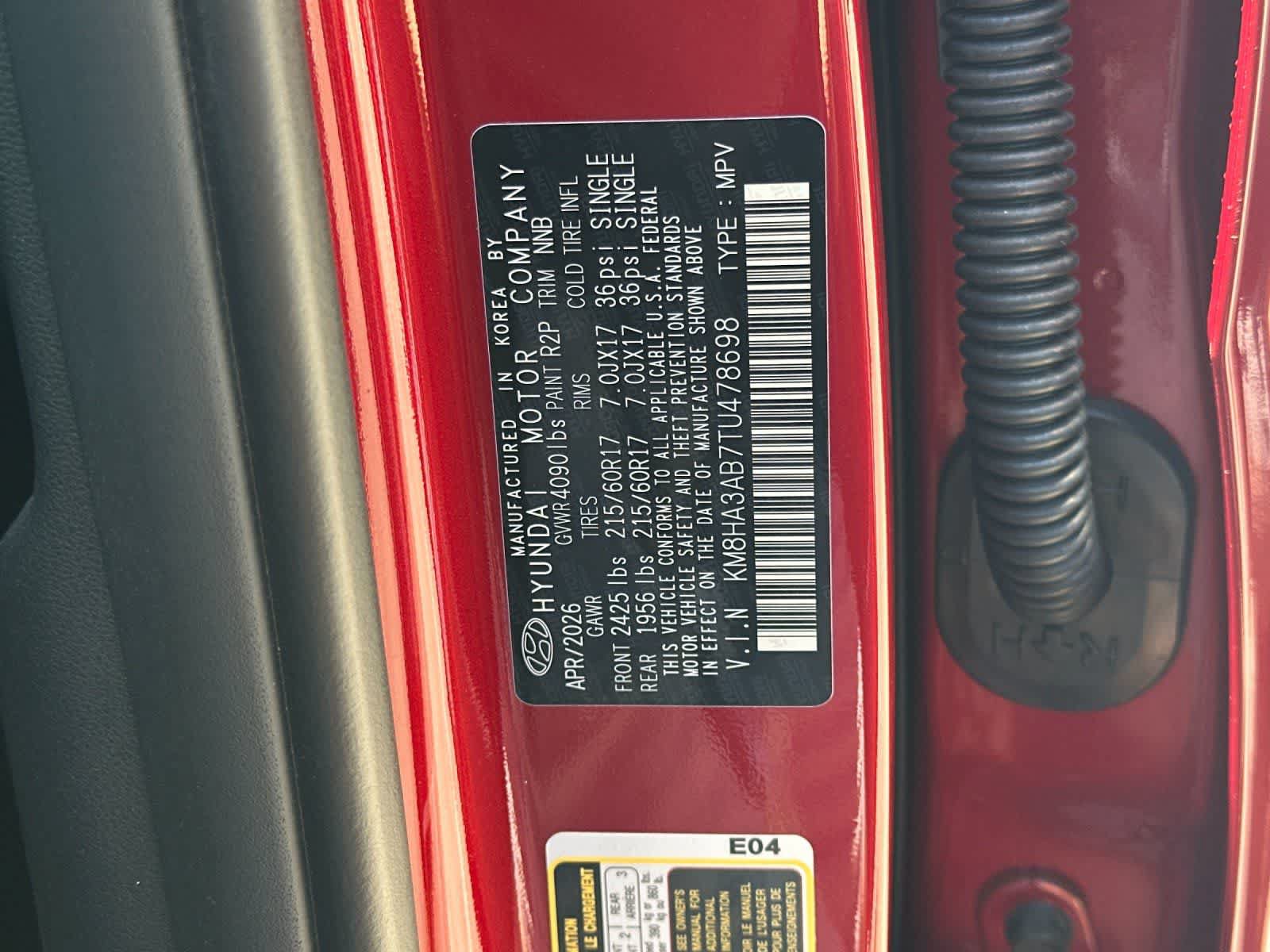 New 2026 Hyundai Kona SE FWD image 26
