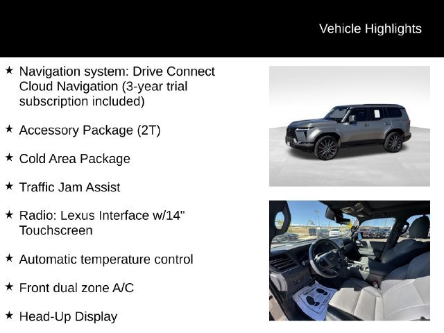 Used 2025 Lexus GX 550 w/ Accessory Package (2T) AWD/4WD image 8
