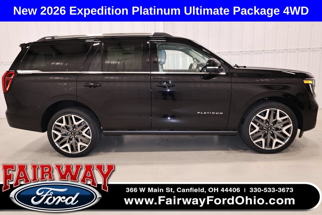 New 2026 Ford Expedition Platinum w/ Platinum Ultimate Package