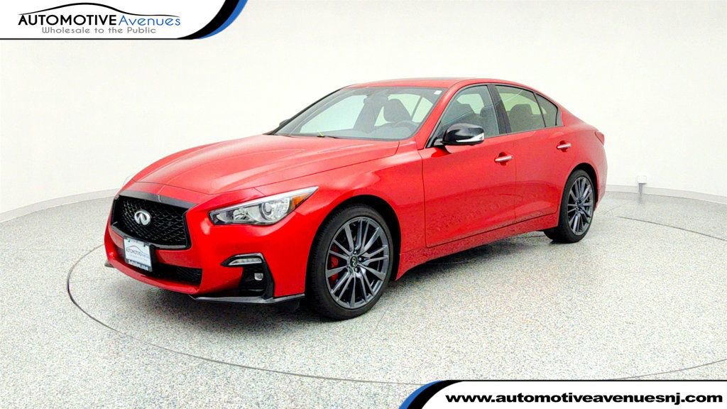 Used 2023 INFINITI Q50 Red Sport 400 w/ Cargo Package