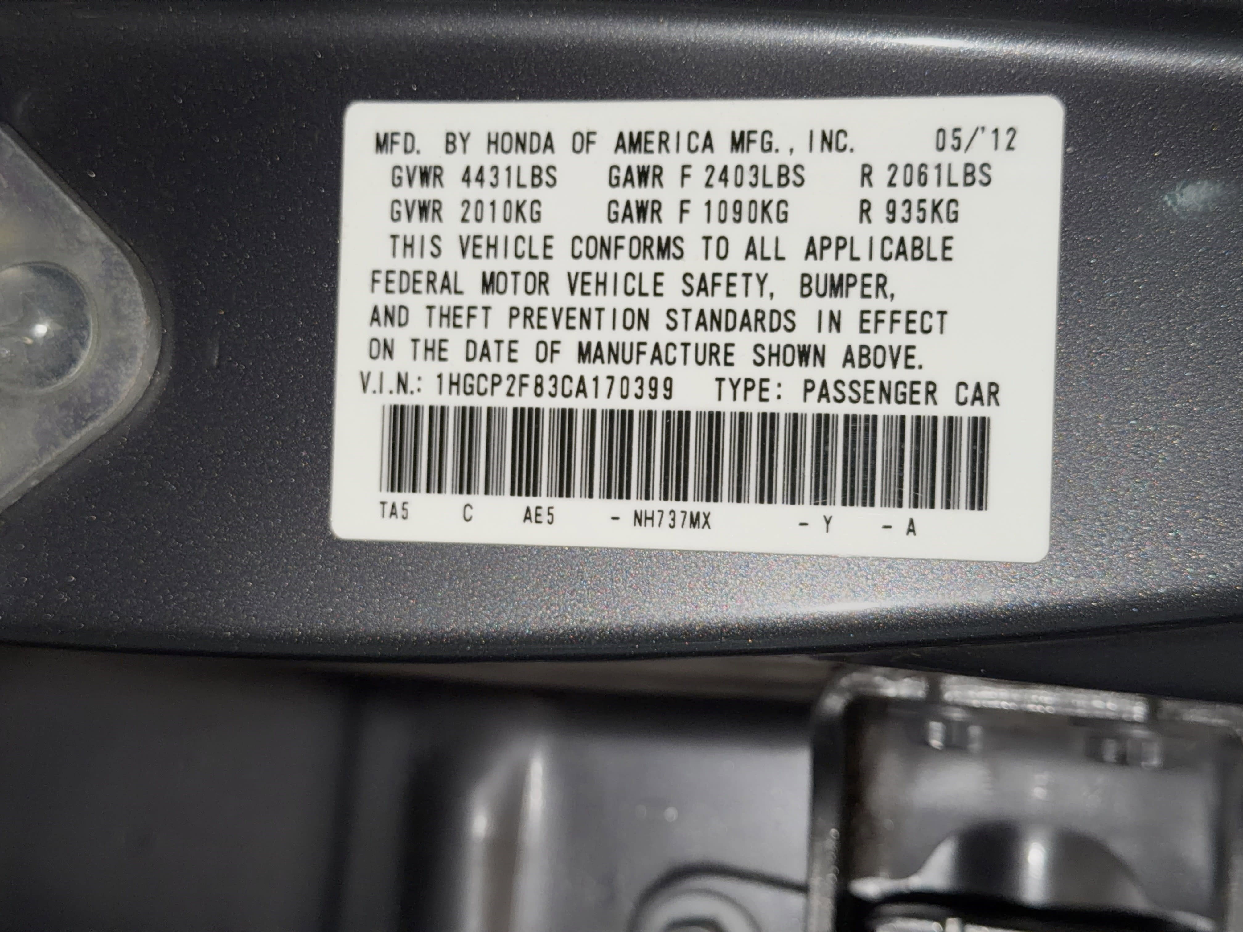 Used 2012 Honda Accord EX-L image 27