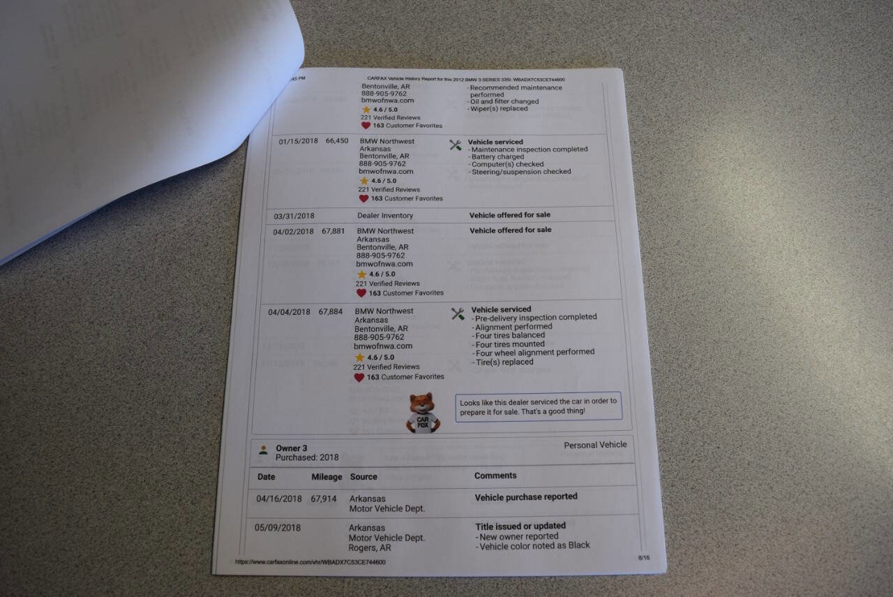 Used 2012 BMW 335i Convertible image 88