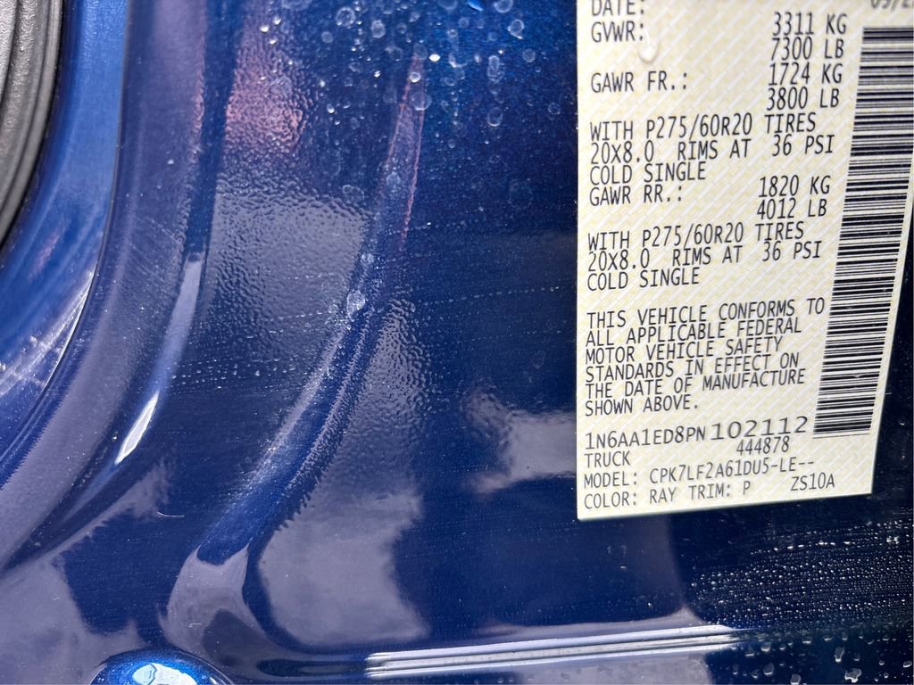 Used 2023 Nissan Titan Platinum Reserve w/ Off Road Protection Package image 19