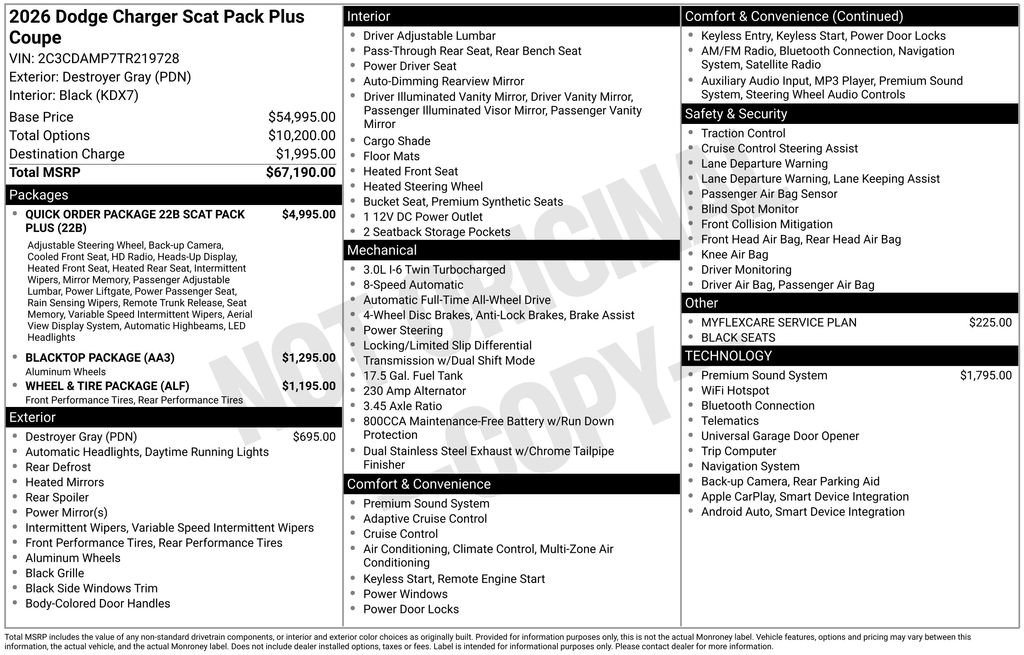 Used 2026 Dodge Charger R/T Scat Pack image 29
