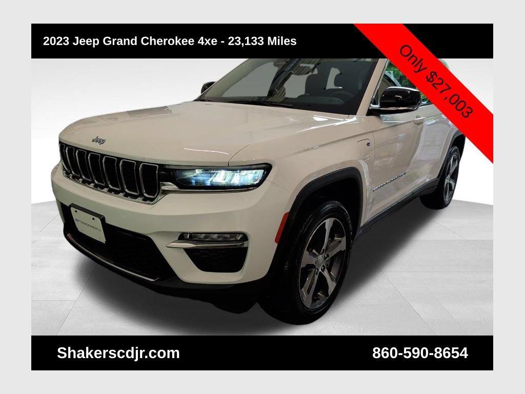 Used 2023 Jeep Grand Cherokee 4WD 4xe